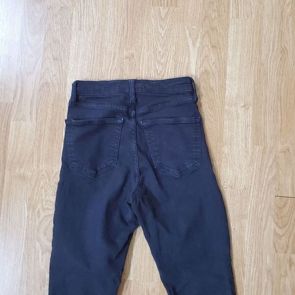 Topshop Moto Jamie High Waisted Skinny Jeans - size 25 in Black - Picture 7 of 14